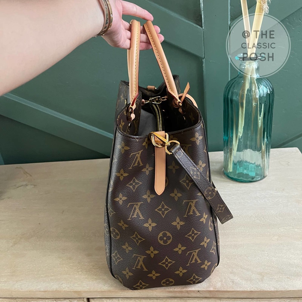 EUC Louis Vuitton Montaigne GM Monogram Leather Bag GI1139 - Picture 4 of 14